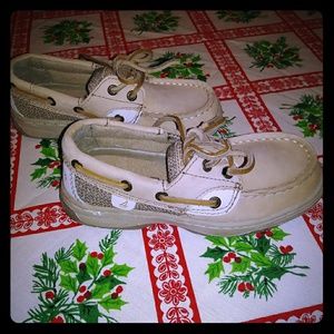 Girls size 10 sperry boat shoes